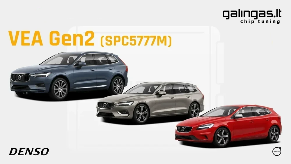 Volvo VEA Gen2 SPC5777M programavimas tiuningas AdBlue isjungimas